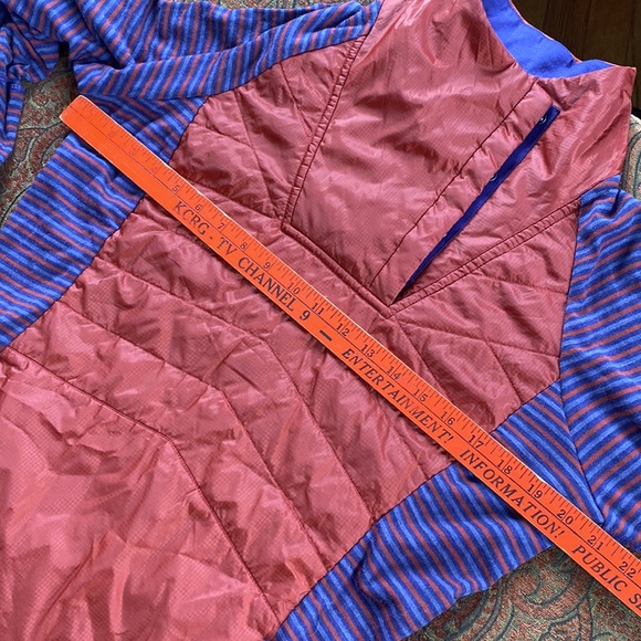 Smartwool Set double propulsion Smartloft jacket merino wool top rust purple M L - Picture 7 of 13